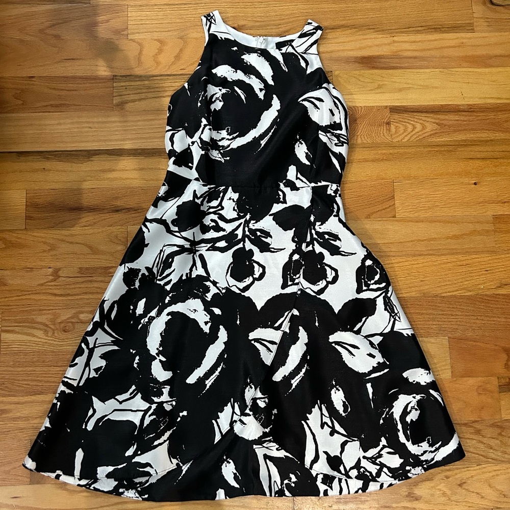 Black and White Dress